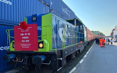 Pierwszy pociąg towarowy z Warszawy wyruszył do Chin!