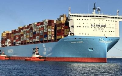 Wyjątkowy kontenerowiec napędzany zielonym metanolem w Baltic Hub