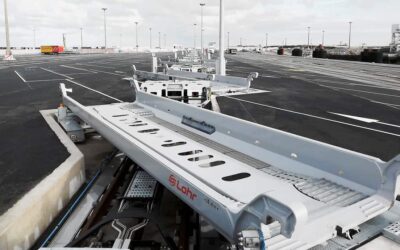 W francuskim porcie Sète uruchomiono terminal wyposażony w system Modalohr.